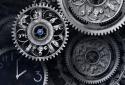 Black world time clock theme screenshot 4