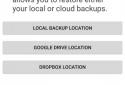 SMS Backup & Restore Pro screenshot 3