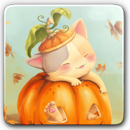 Тыква Kitten Live Wallpaper