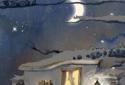 Blue House Watercolor Live Wallpaper screenshot 2