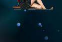 Sexy girl battery & time screenshot 1