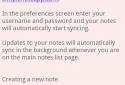 Flick Note screenshot 1