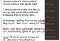 Speed Read inspired by Spritz! screenshot 3