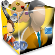 3D contact list