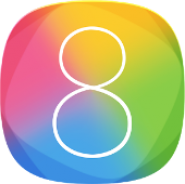 iOS 8 Launcher HD Retina Theme