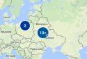 Checkin Friends Map / Карта чекинов друзей screenshot 2