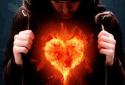 Fire Heart Live Wallpaper screenshot 1