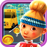 Singing girl Run