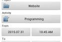 MPS TimeLog screenshot 4