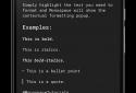 Monospace Writer BETA screenshot 2