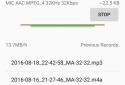 Background Sound Recorder screenshot 2
