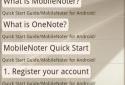MobileNoter screenshot 4