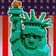 USA Block Craft Exploration 3D