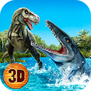 Sea Monster Megalodon Attack