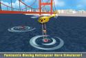 Blocky Helicopter City Heroes screenshot 3