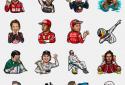 Drivers Stickers for messages screenshot 2