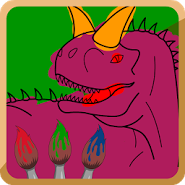 Dino paint