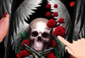 Rose Skull Live Wallpaper screenshot 3