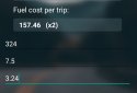 Fuel Calc - accounting of fuel costs screenshot 2