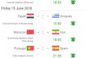Результаты для Чемпионата Мира по футболу 2018 screenshot 1