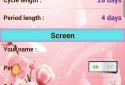 Женский календарь  screenshot 6