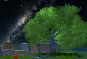 Nature Tree Milky Way live wallpaper screenshot 1