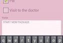 Period calendar screenshot 3