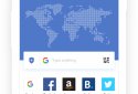 Fly Internet - Web browser with free VPN screenshot 1