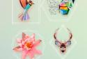 UNICORN Low Poly | Puzzle Art Game | Polygonal Art screenshot 2