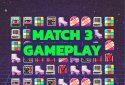Fight Back to the 80's - Match 3 Battle Royale screenshot 2