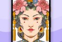 Color Collab: Stress-Relief Coloring Book Games screenshot 2