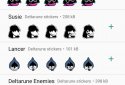 UNDERTALE и DELTARUNE наклейки для WhatsApp screenshot 2