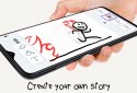 Stickman: рисовать мультики screenshot 1