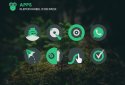 Klepon Wheel: Dark Icon Pack screenshot 1