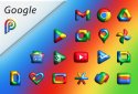 Pixly Limitless 3D - Icon Pack screenshot 3