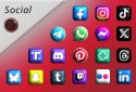 Oxigen 3D - Icon Pack screenshot 2