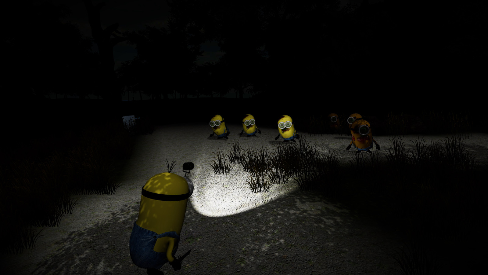 Minions Horror background