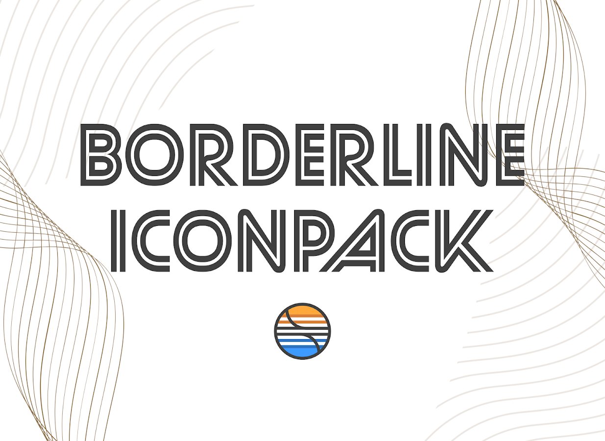 Borderline Icon Pack background