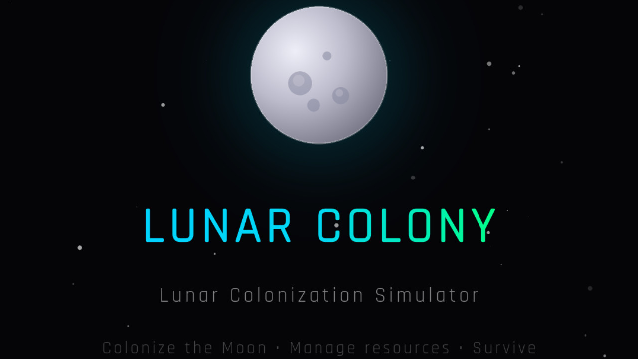 Lunar Colony background