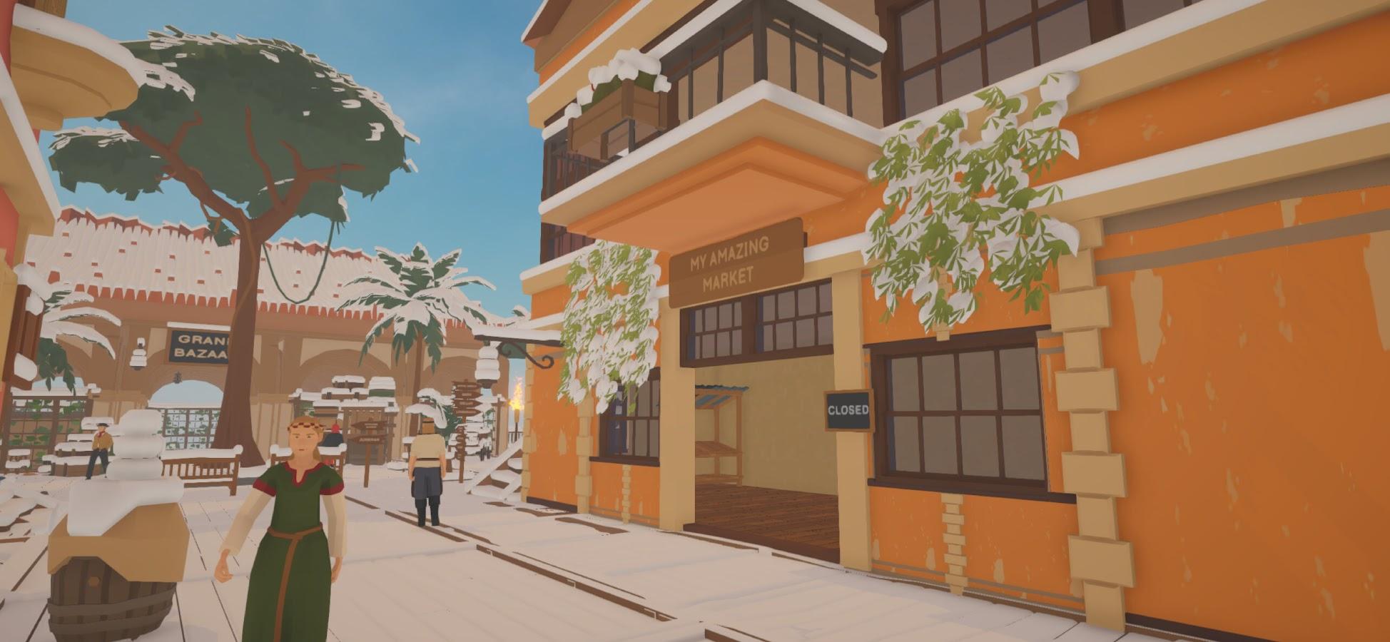 Old Market Simulator background