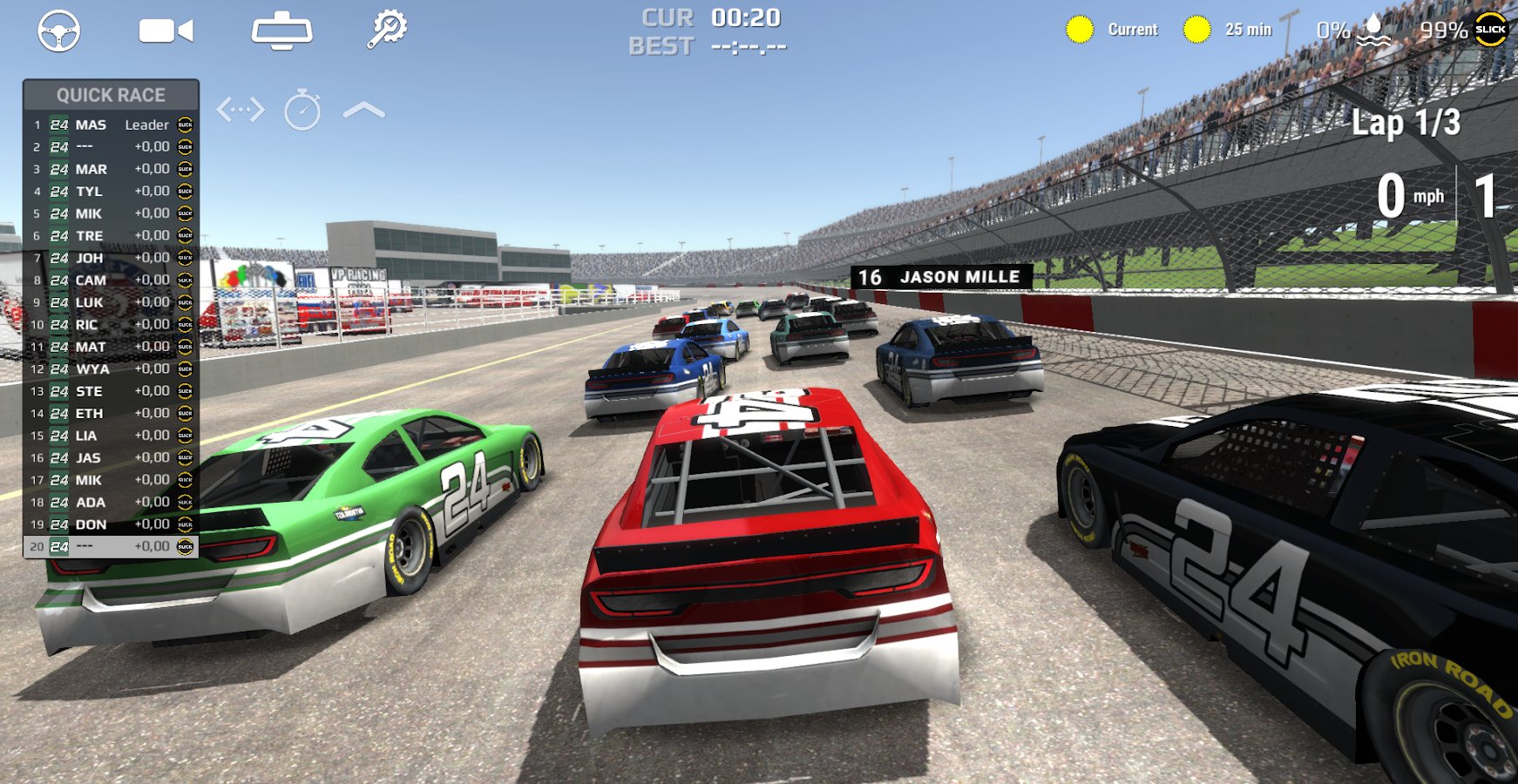 American Stock Car Series background