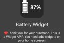 Battery Widget screenshot 1