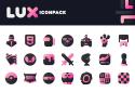 Pink IconPack : LuX screenshot 4