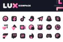 Pink IconPack : LuX screenshot 6