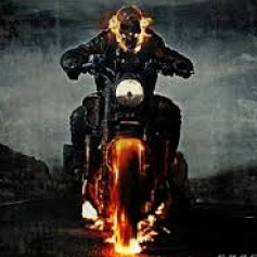 Burning Skull